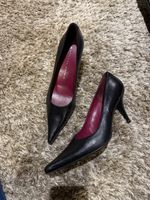 Martinez Valero high heels | Grösse 37 1/2, schwarz rot