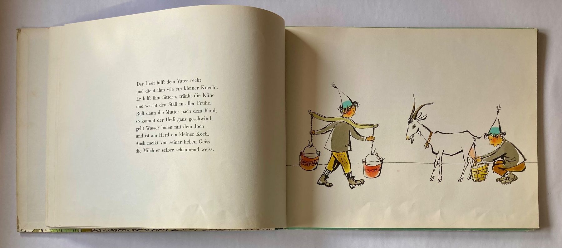 Libri: Bilderbuch: Schellen - Ursli – Difettoso da Bubendorf venduto da Alpenheidi 7