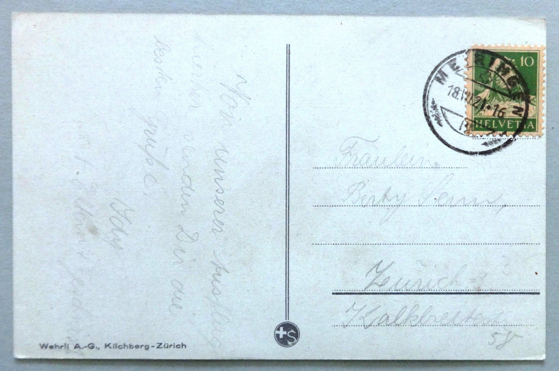 Cartoline postali: Aareschlucht – Usato da Fétigny venduto da Billy2miny 1
