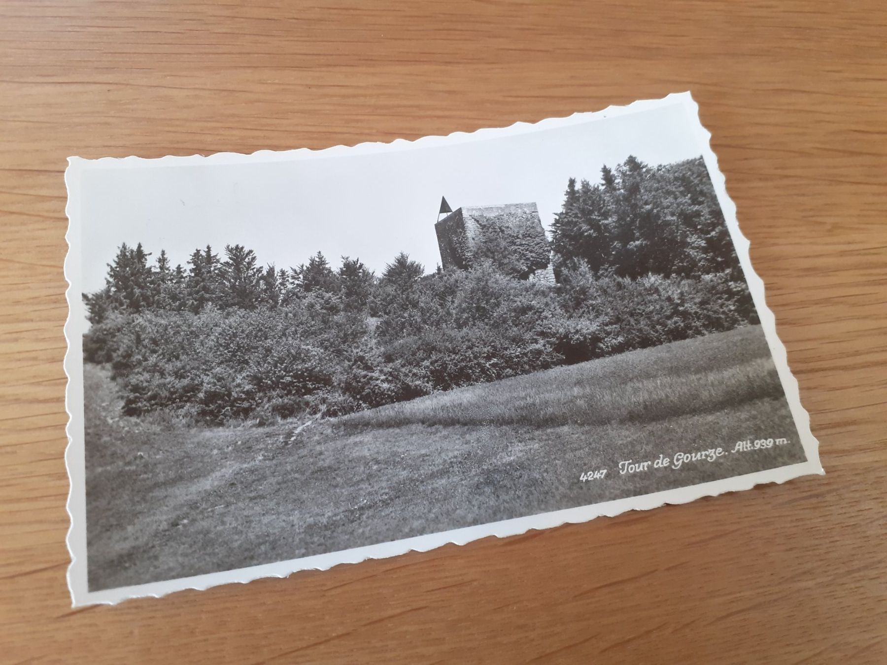 Cartoline postali: TOUR de GOURZE - RESTAURANT - 1952 – Usato da Winterthur venduto da Ornyx7