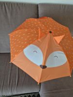 Kinder Regenschirm Fuchs Orange Neu