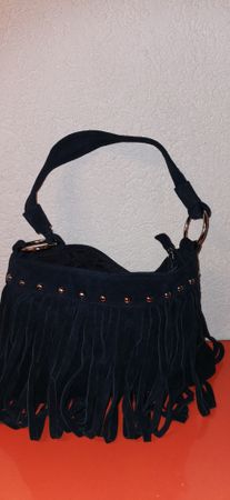 Wildleder Handtasche collezione alessandro