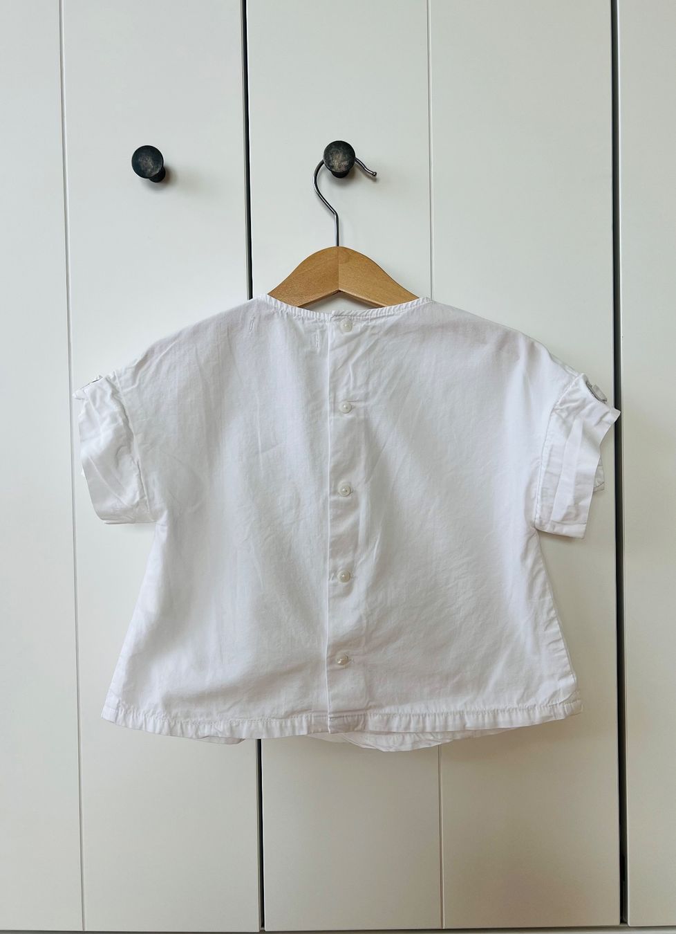 Zara Camicette, T-shirt & Top: Zara 104 Bluse - Top, weiss – Usato da Burgdorf venduto da rulan 2