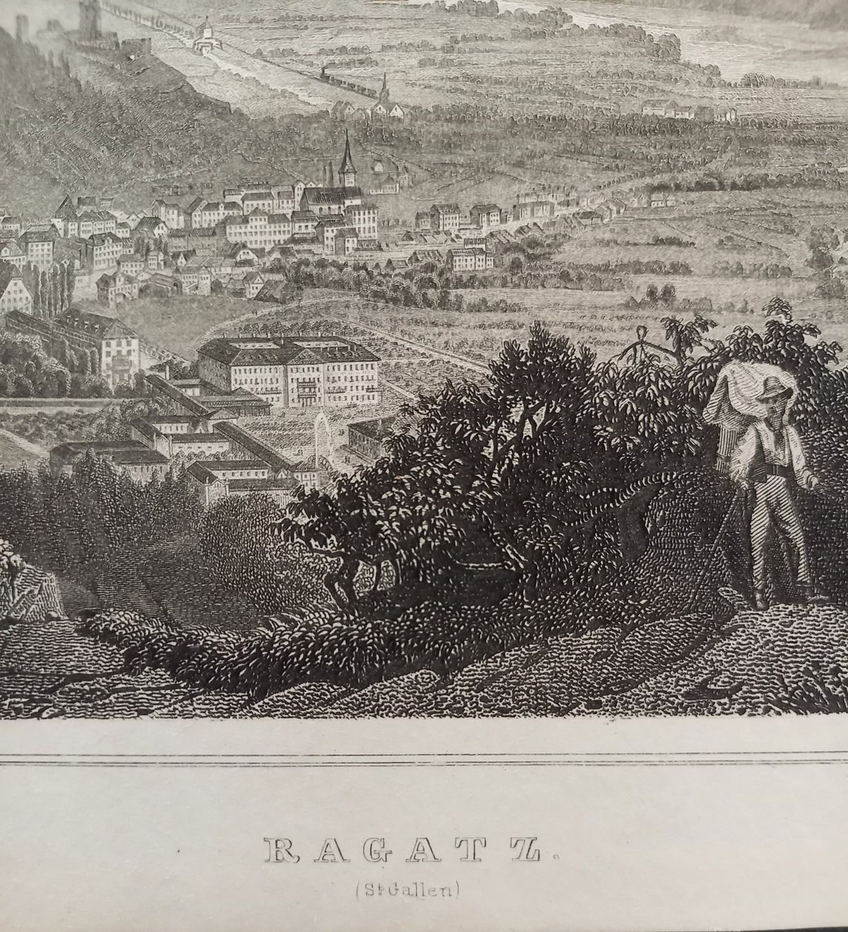 Incisioni: Historischer Stahlstich RAGATZ – Usato da Seewen SZ venduto da emi_6y6l 1