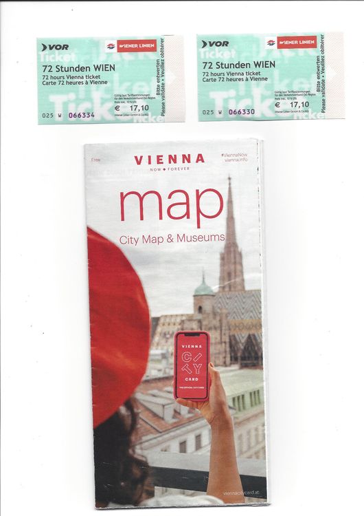 2 Stk. ÖV Ticket 72 Stunden Wien, Wiener Linien Kaufen auf Ricardo