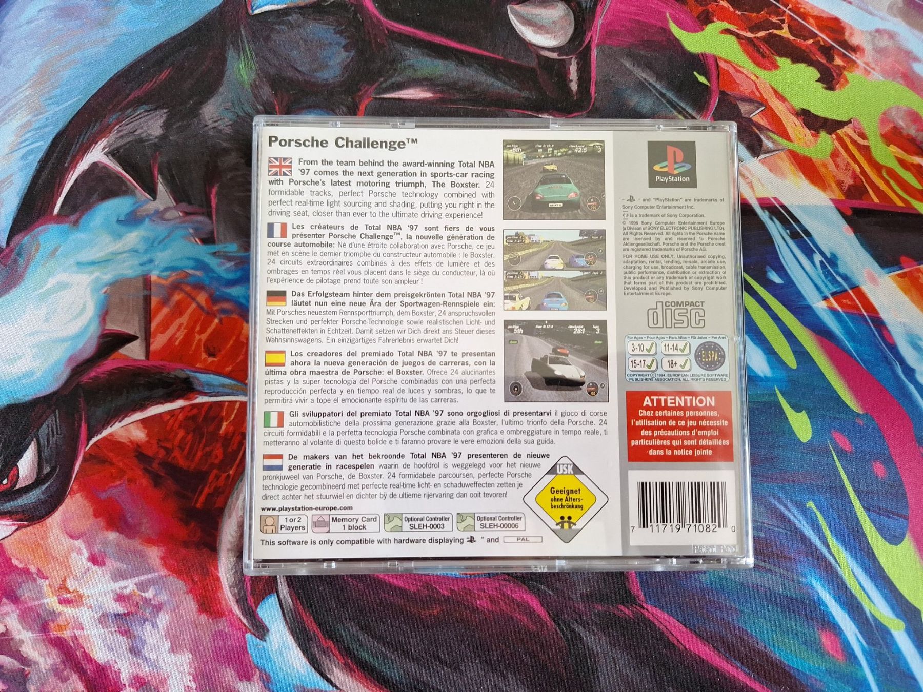 Sony Giochi: Porsche Challenge - PS1 – Usato da Altstätten SG venduto da GGsGameshop 2
