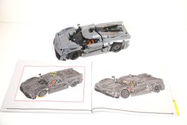 Lego Technic 42173 Koenigsegg Jesko Absolut Gray Hypercar