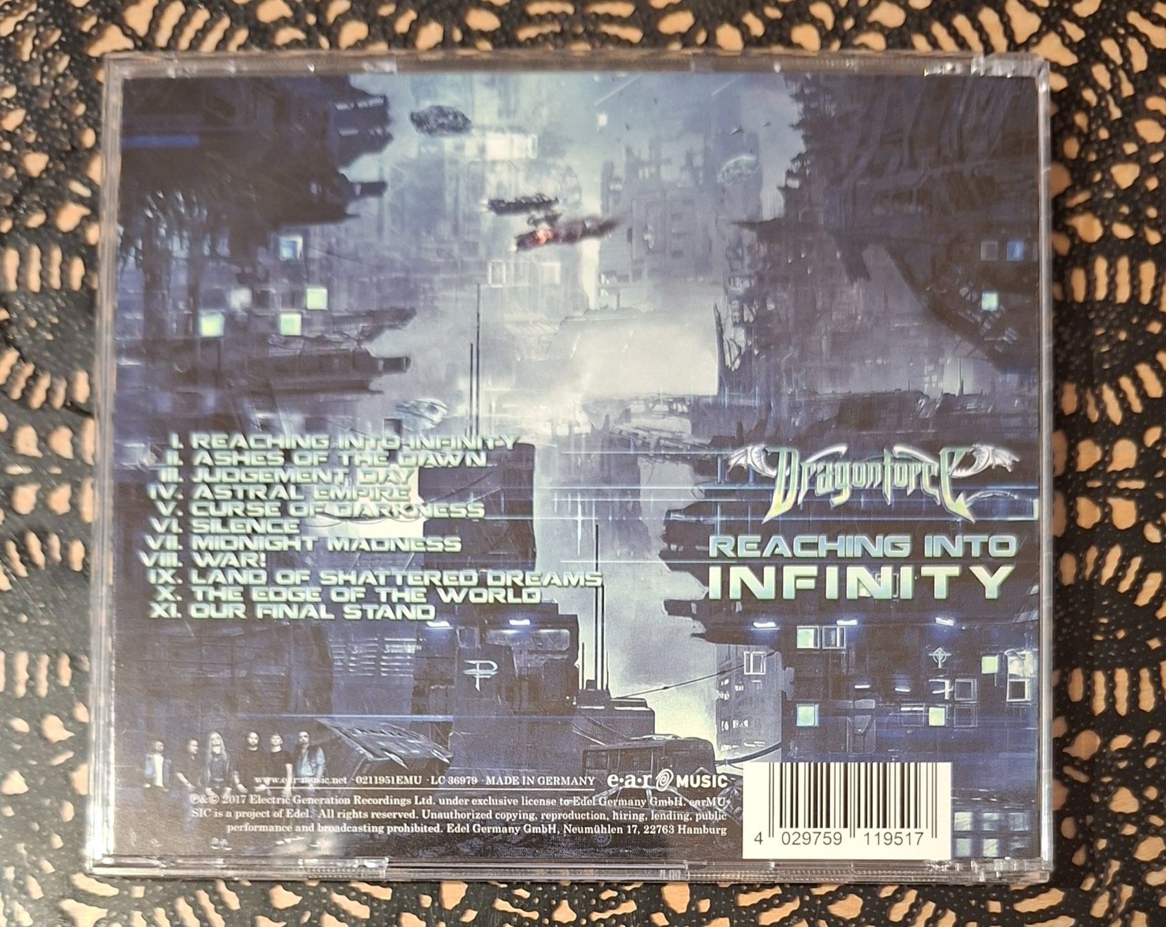 CDs: Dragonforce - Reaching Into Infinity, UK Heavy Metal CD 2017 – D'occasion à Schönenberg TG par breiti12 1