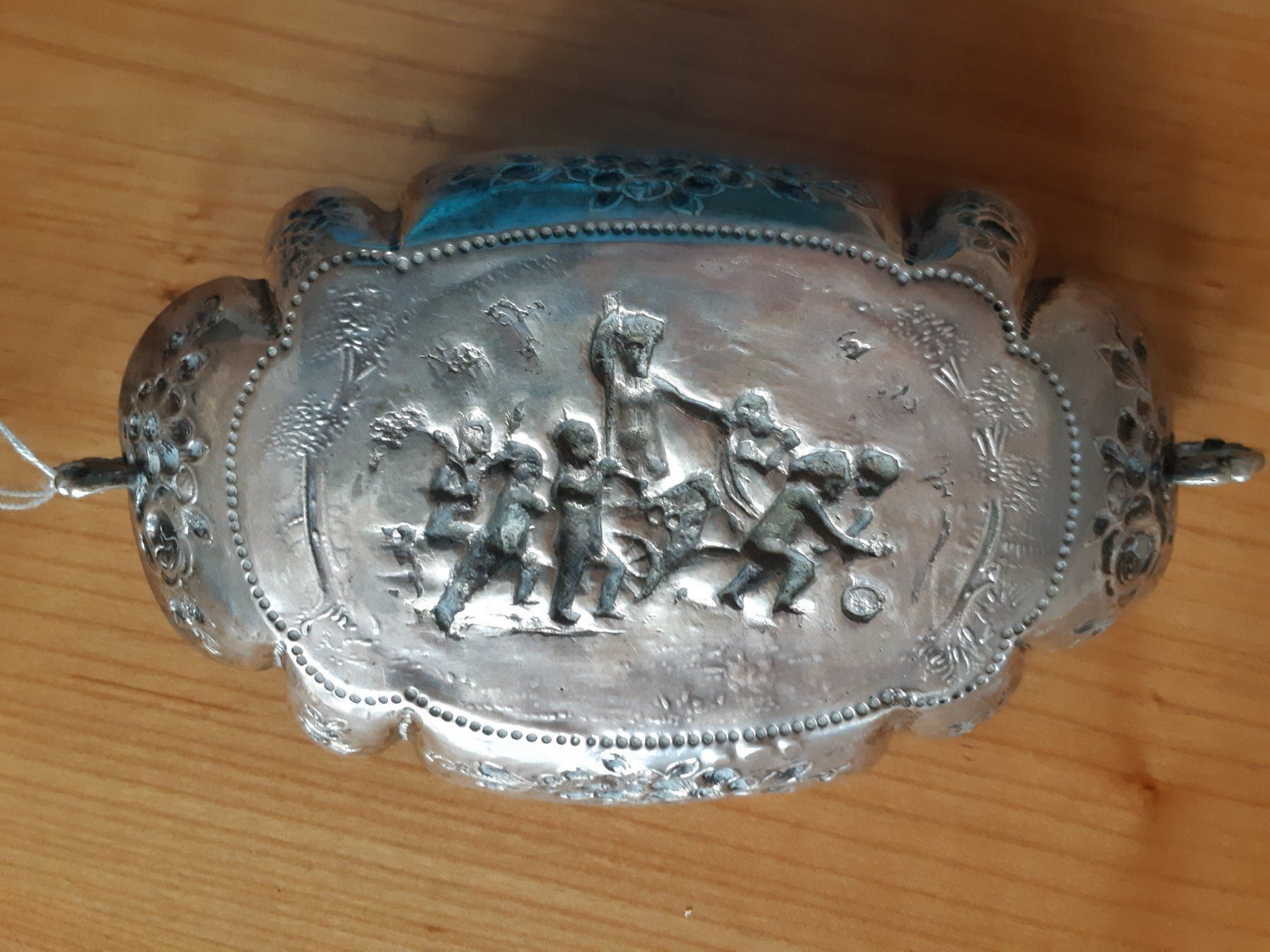 Servierplatten: Silber Weinprobierschale um 1900 – Gebraucht aus Grindelwald von carro5 3