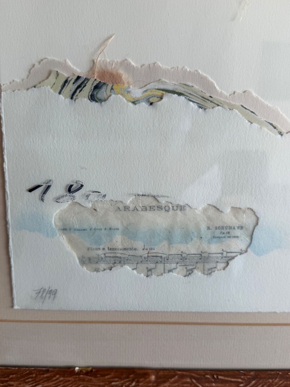 Gemälde: RICARDO BENAIM Mixed-Media-Kunstcollage – Gebraucht aus Basel von PAUL_ART 7
