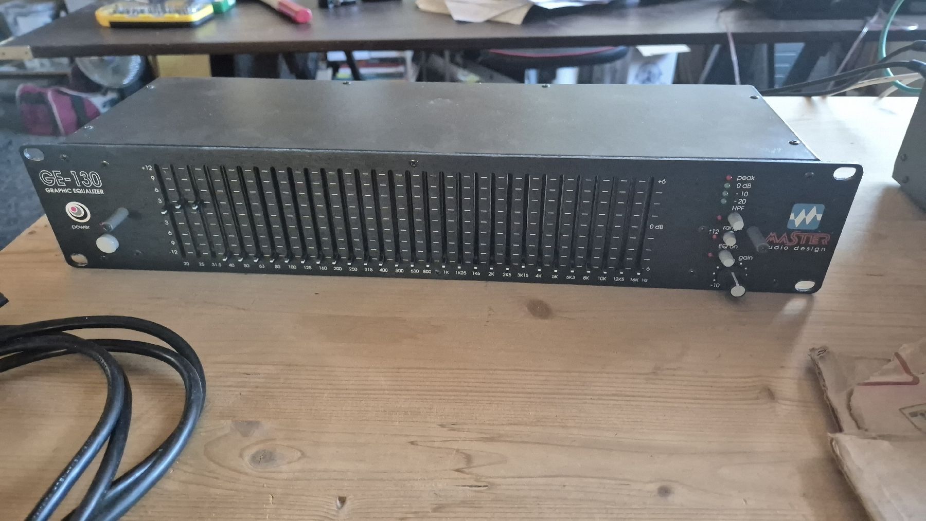 Master Audio Design Egaliseurs: Vintage GE-130 Graphic Equalizer – D'occasion à Bern par rueetschit 1
