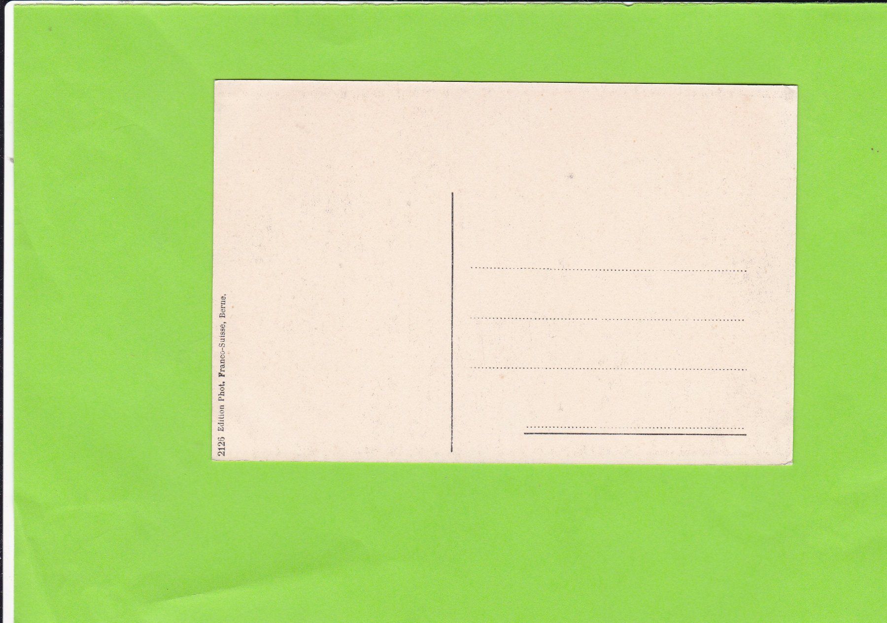 Cartoline postali: Bern. Rudolf von Erlach-Denkmal – Usato da St. Peterzell venduto da neckertal 1