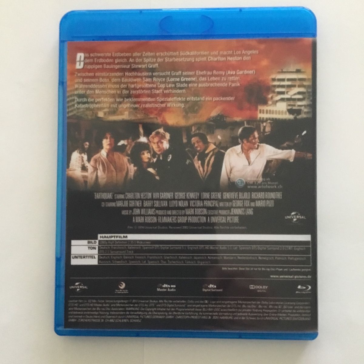 Tutti i DVDs: Erdbeben - Blu Ray Neu Wertig – Nuovo (secondo la descrizione) da Blauen venduto da berlingo65 1