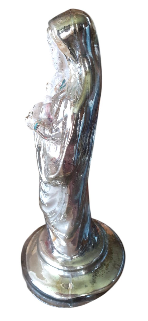 Statuette: Figur Bauernsilber Maria – Usato da Mörschwil venduto da antiksalon21 4