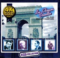 Chanteurs CHANSONS ETERNELLES  Jean Gabin Tino Rossi 4CDBox