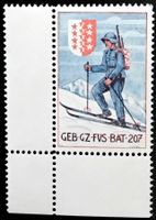 Soldatenmarke 2.WK, Grenz Füsilier Bat 207, Wi Gz 76