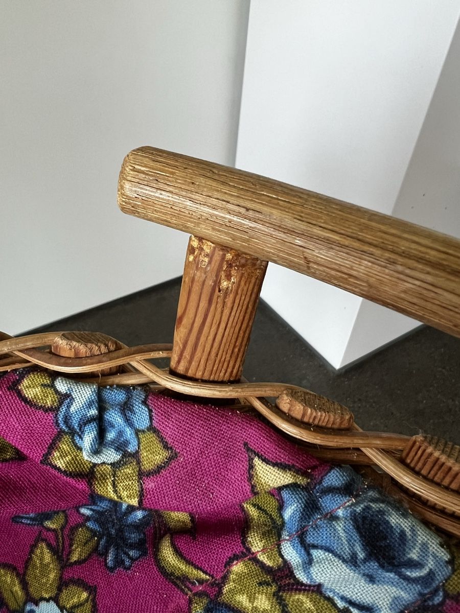 Altro per la casa: Vintage Wicker Basket, Mid century Side table – Usato da Oberägeri venduto da Theonose74 8