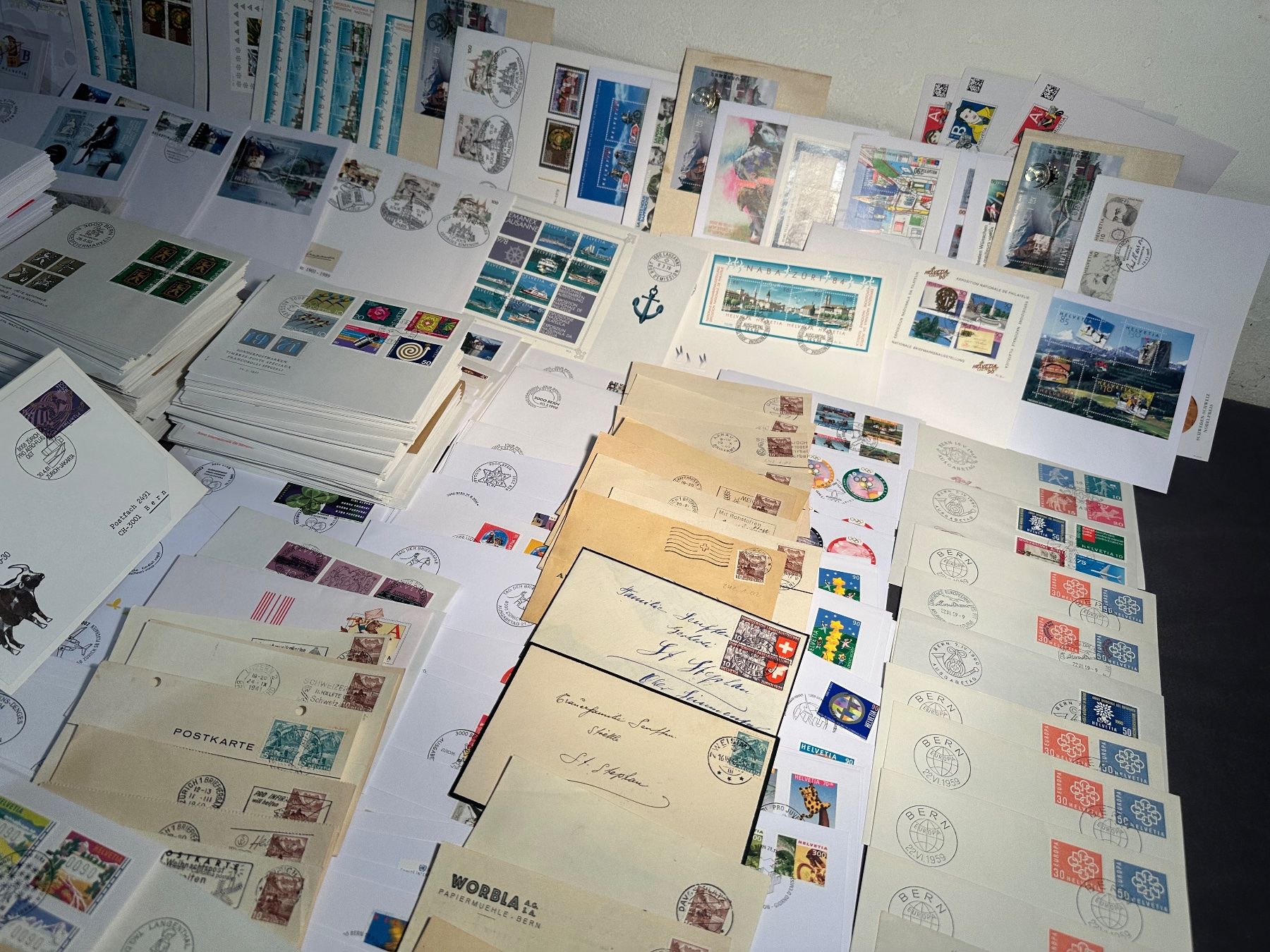 Tous les timbres: Sammlung Briefe Schweiz Sonderbriefe und FDC – D'occasion à Stettfurt par 2442 9