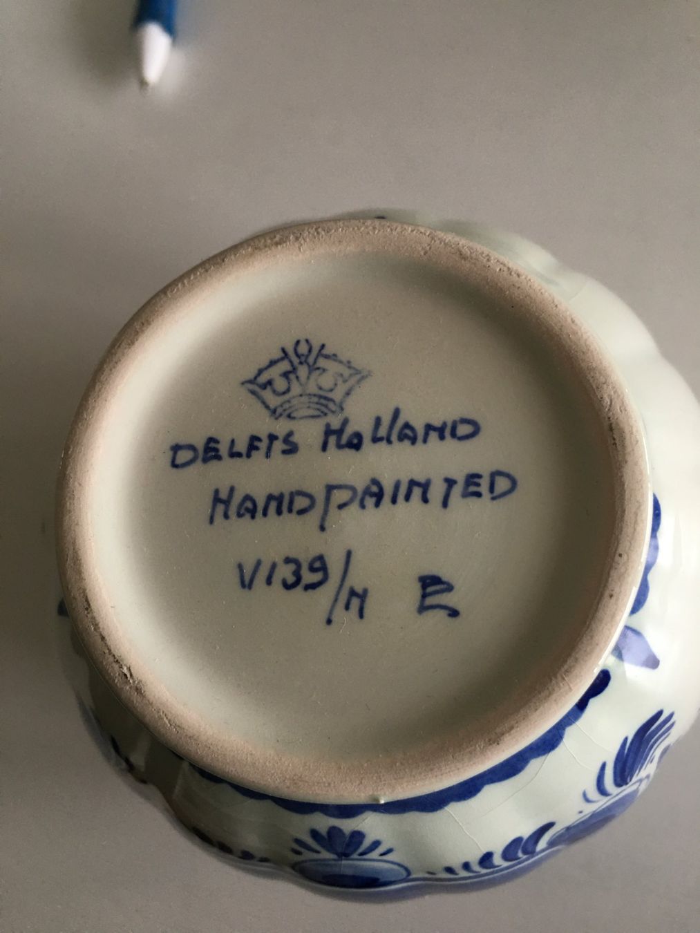 Tutte le decorazioni: Originelles Gefäss, Delfs Blau, mit Deckel – Usato da Eich venduto da Jokove63 2