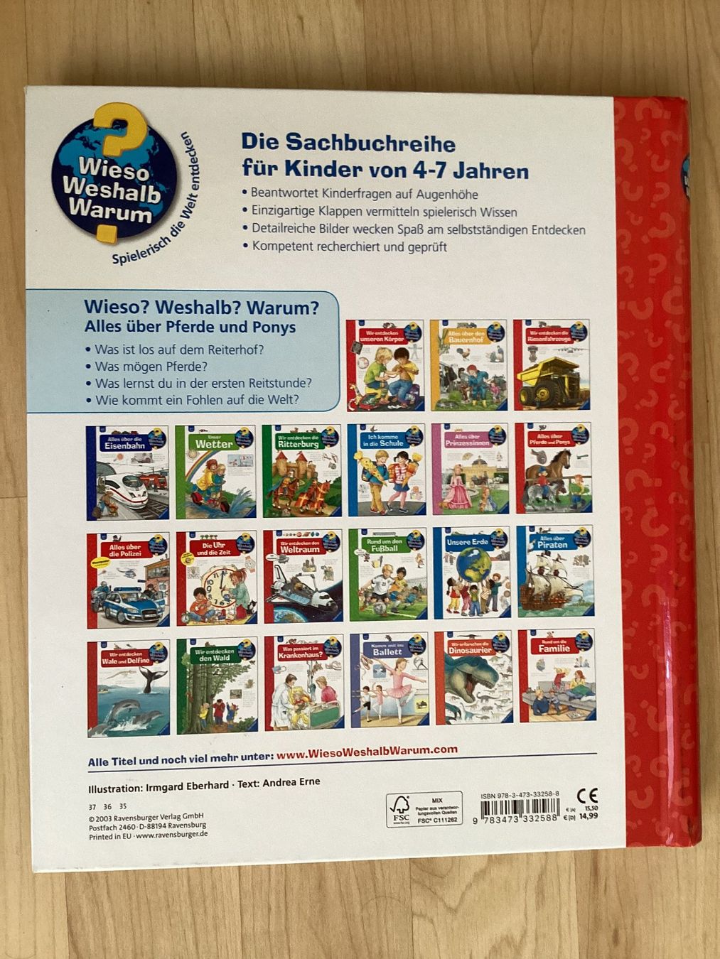 Libri: 4 Pferde-Sachbücher + 1 Pferde-Malbuch, gebraucht – Usato da Bad Zurzach venduto da Hibiskus78 2