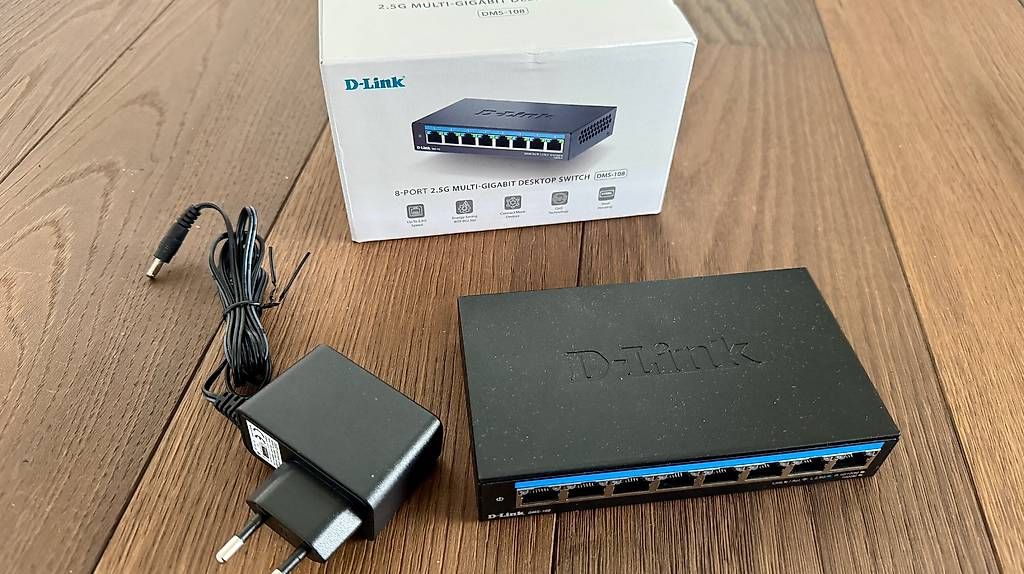 Hub & Switch: D-Link DMS-108 2.5G 8-Port Multi-Gigabit Switch #2236 – Usato da Oberlunkhofen venduto da tru_xc2g