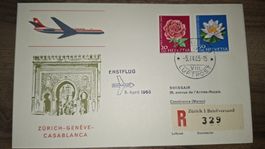 Swissair - Geneve - Casablanca 05.04.1965