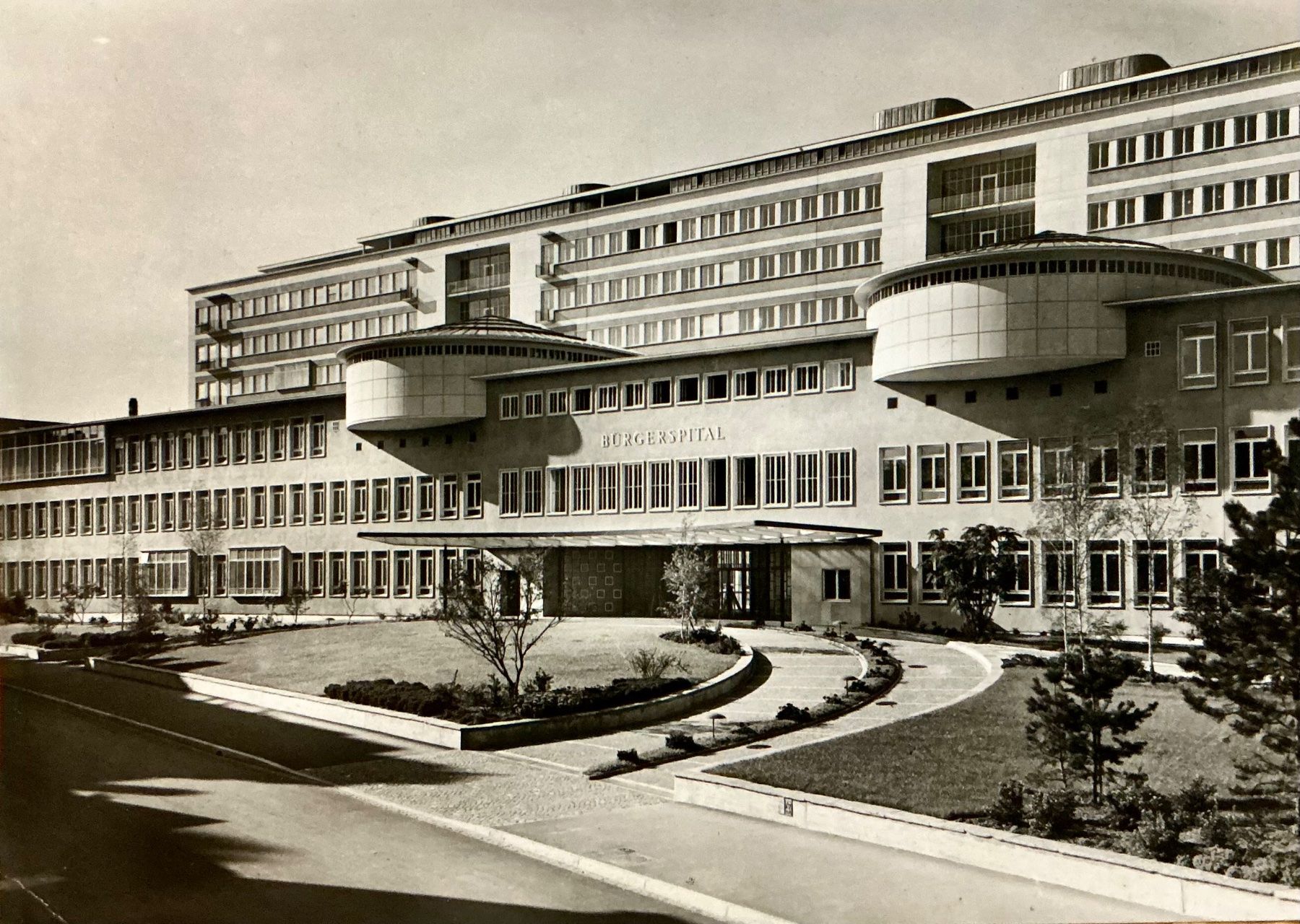 Ansichtskarten: BÜRGERSPITAL Basel - Grossformat – Gebraucht aus Root von ENGLAND-TREASURES 1