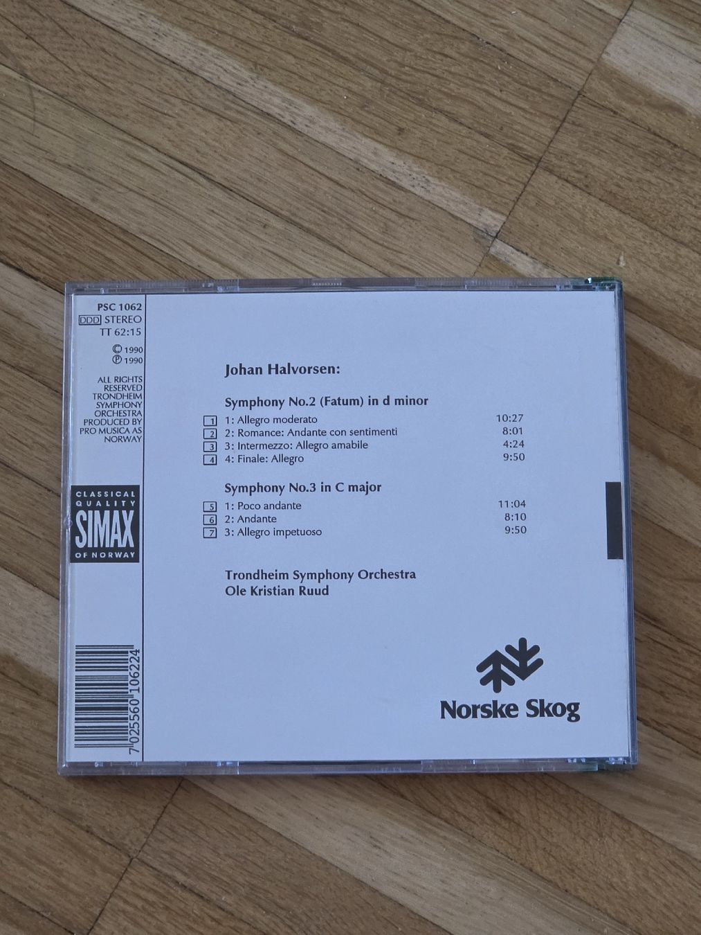 CDs: CD: Johan Halvorsen Symphonies 2 & 3 – Gebraucht aus Aesch BL von immon 1