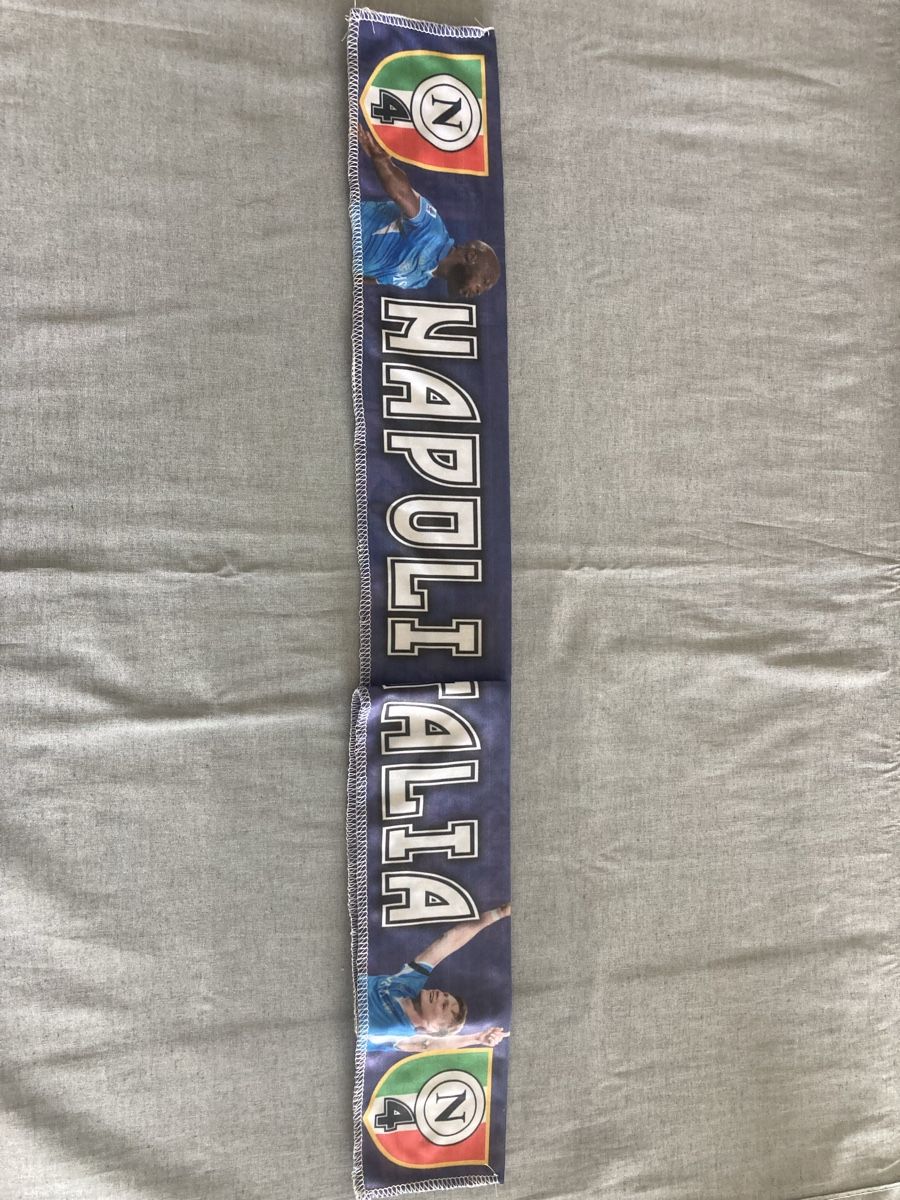 Foulard & Sciarpe: Napoli Sciarpetta Campioni 4 2025 – Nuovo e nell'imballaggio originale da Märstetten venduto da Shirt74 7