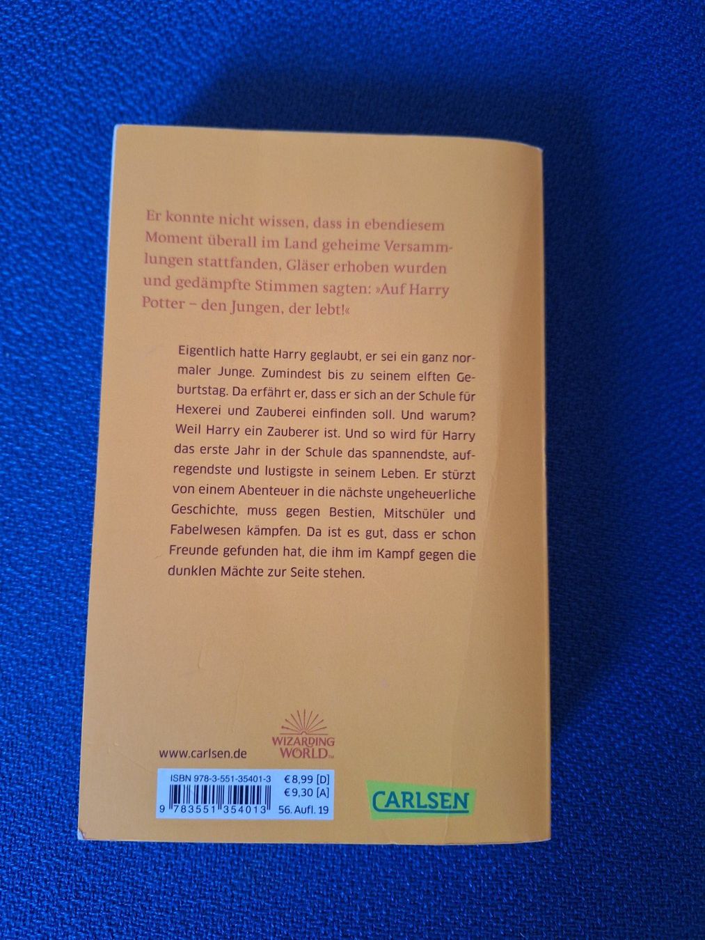 Libri: Buch; Harry Potter – Usato da Sulz AG venduto da sab_h5b8 1