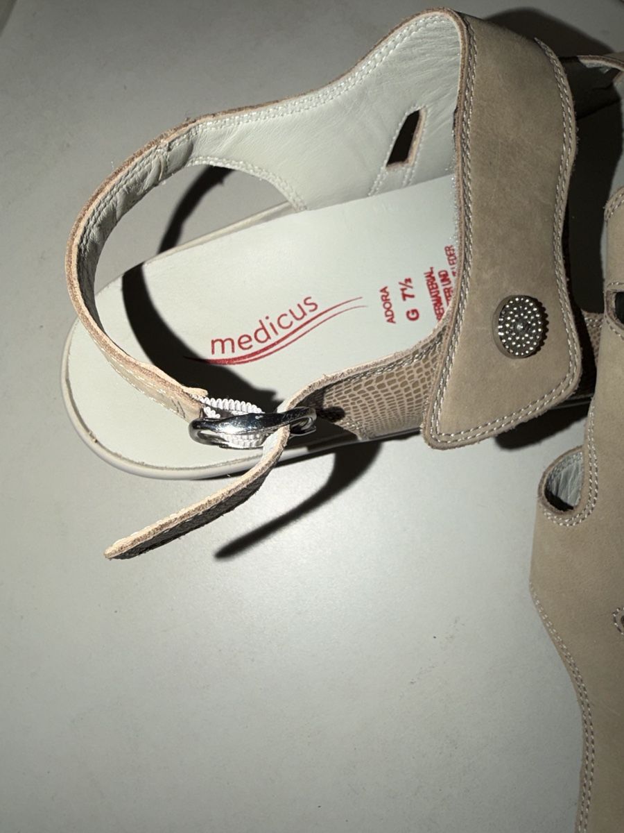 Damenschuhe: Leder Sandale MEDICUS 7,5/41 – Neu (gemäss Beschreibung) aus Dornach von samuti 4