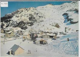 Wintersportplatz Bivio am Julierpass