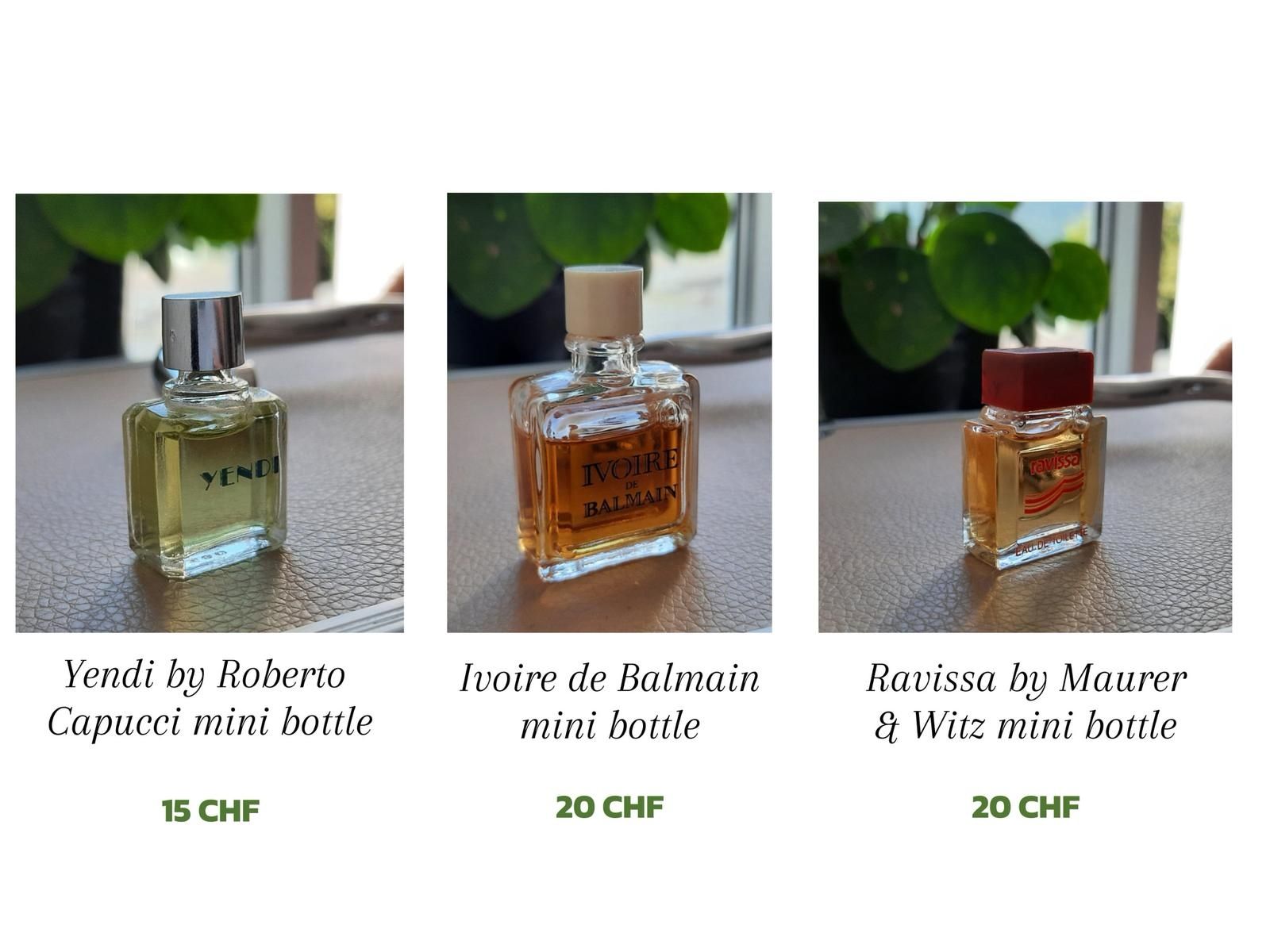 Parfums & Eau de Toilette: Mini Parfum Flaschen Sammlung – Neuf (Voir description) à Chur par lif_sv5c 4