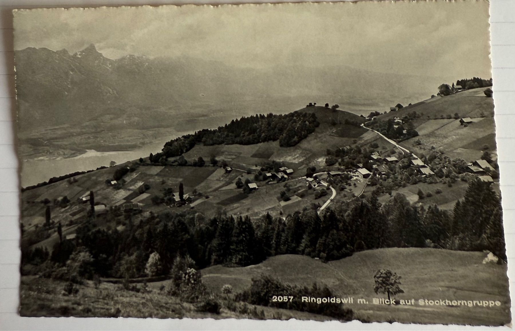 Cartoline postali: AK: Ringoldswil - Panorama – Usato da Lutry venduto da Ediego