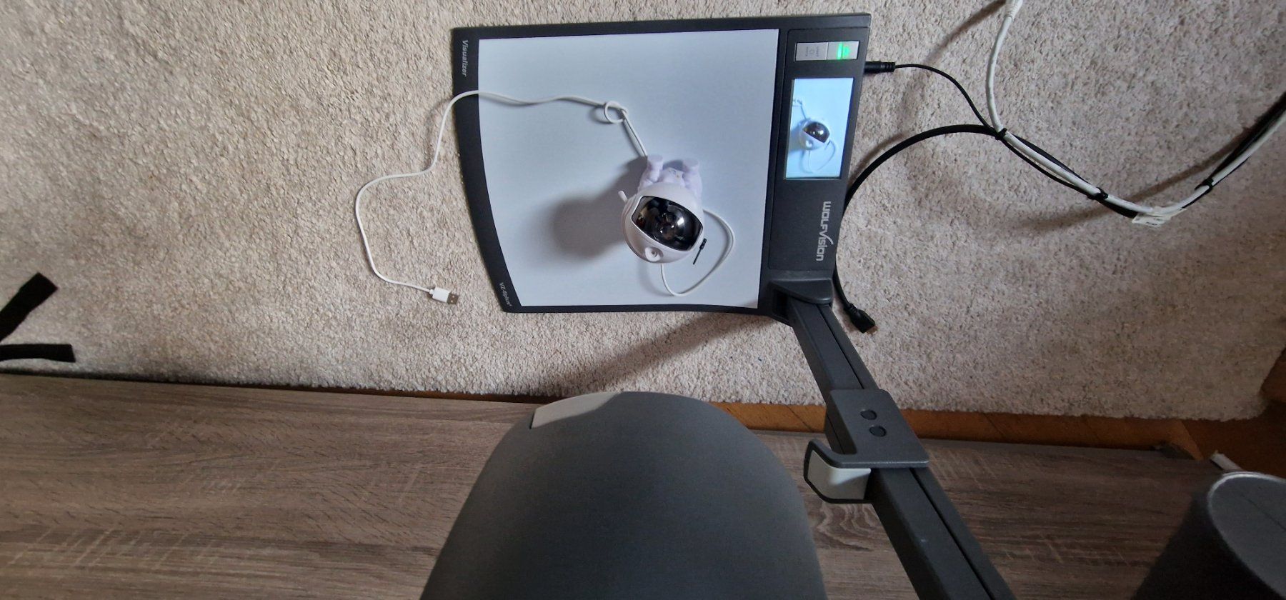 Pellicole: WolfVision VZ-8 Plus 4 1080p  Document Kamera Visualize – Usato da Gerlafingen venduto da diotech 2