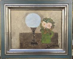 Georges GIRARD (1917-2003) huile/toile belle nature morte
