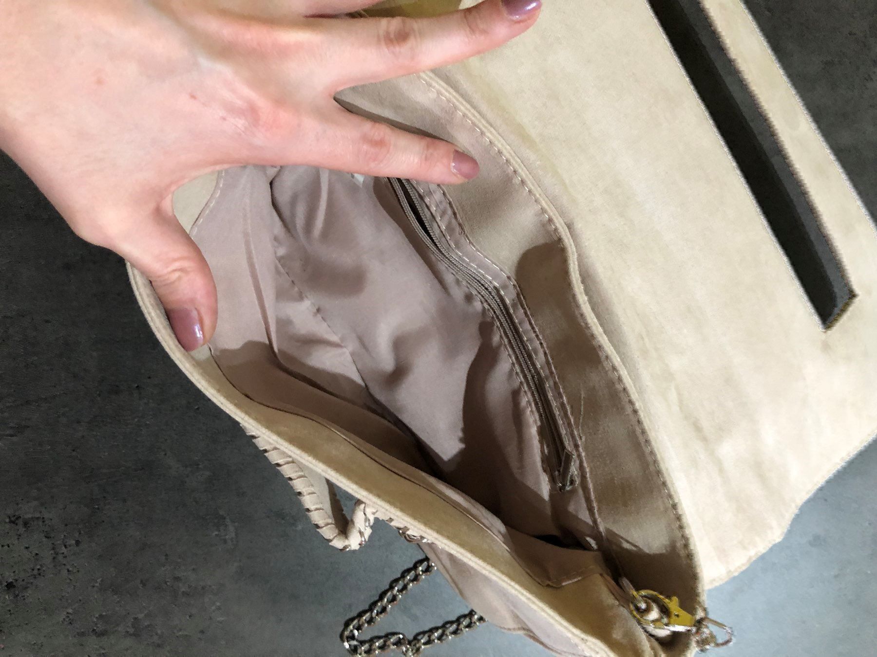 Borse da donna: Sac Pochette rose nude – Nuovo (secondo la descrizione) da Sion venduto da DayJenn 2