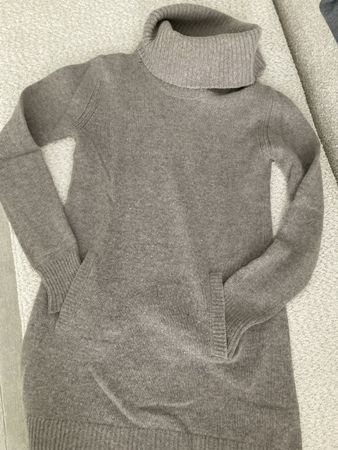 Repeat Strickkleid, Gr. 38, taupe, kuschelig und warm!