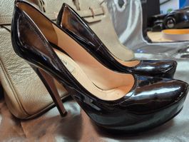PRADA escarpins en cuir Prada - taille: EU 36