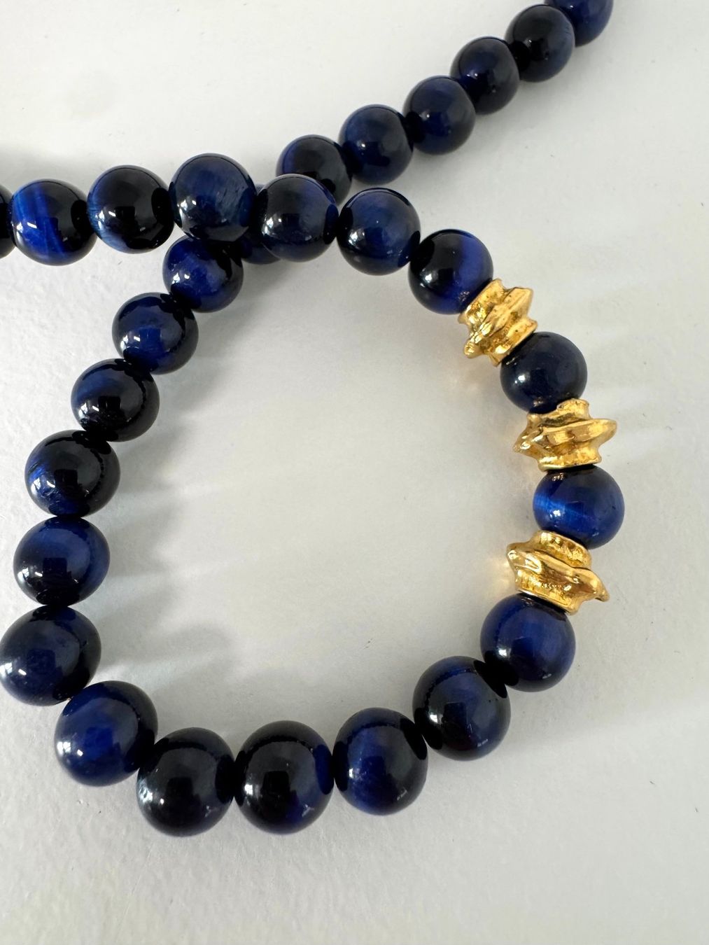 Catenine: Halskette Tigerauge blau – Nuovo (secondo la descrizione) da Biberist venduto da tl-schmuck 2