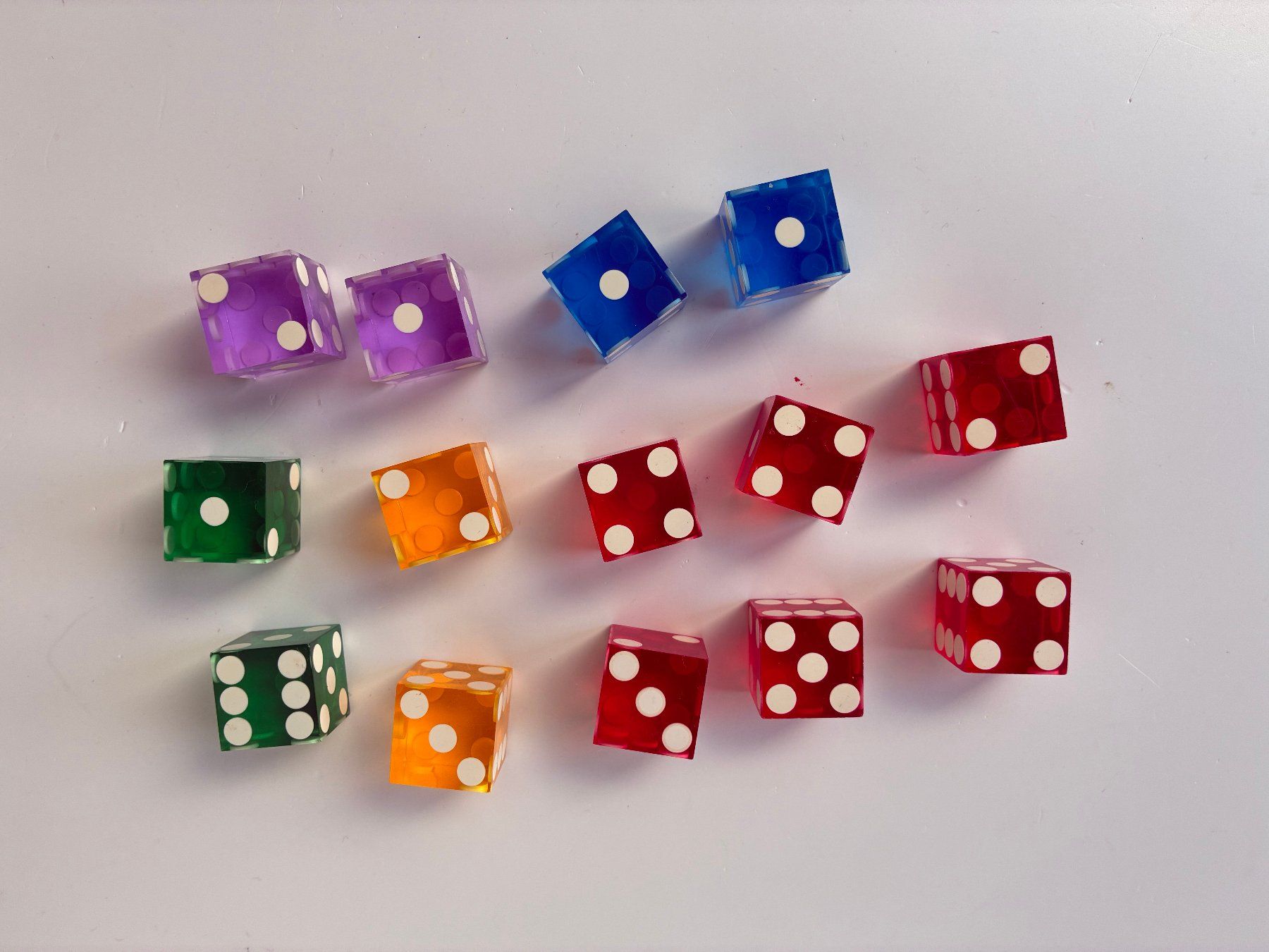 Jeux: Casino-sytle dice for dice stacking – D'occasion à Lucens par metaD