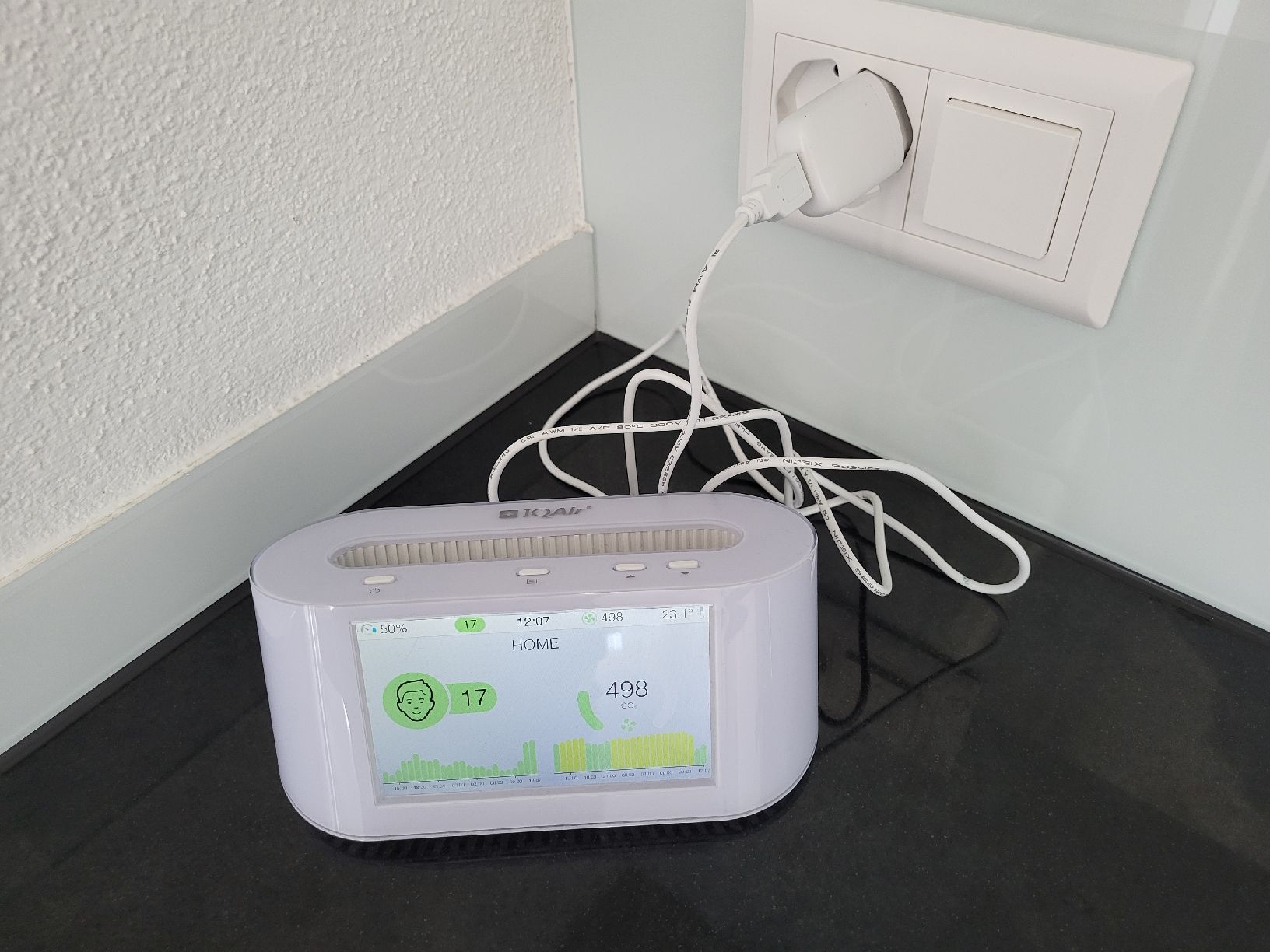 Misurare: AirVisual Pro | Raumluftqualitätsmonitor – Usato da Arnegg venduto da gsc_xv5j
