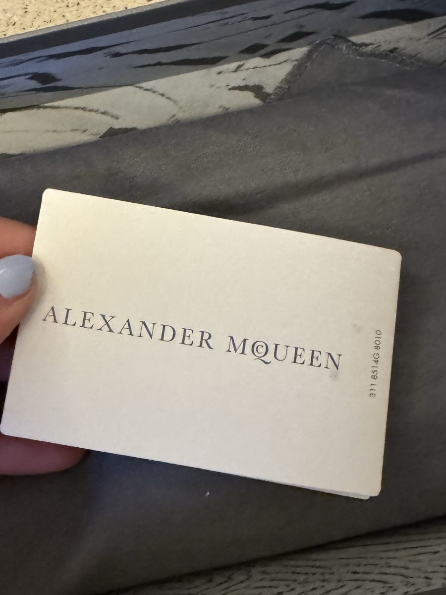 Alexander Mcqueen Borse da donna: Alexander McQueen metallic leather clutch – Usato da Zürich venduto da di_archive 7