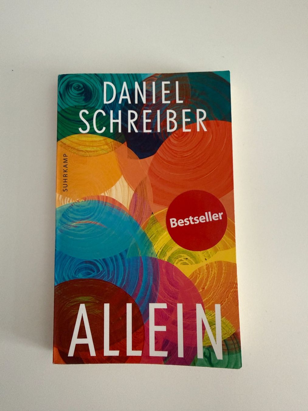 Livres: Daniel Schreiber - Allein – D'occasion à Zürich par Diazaio