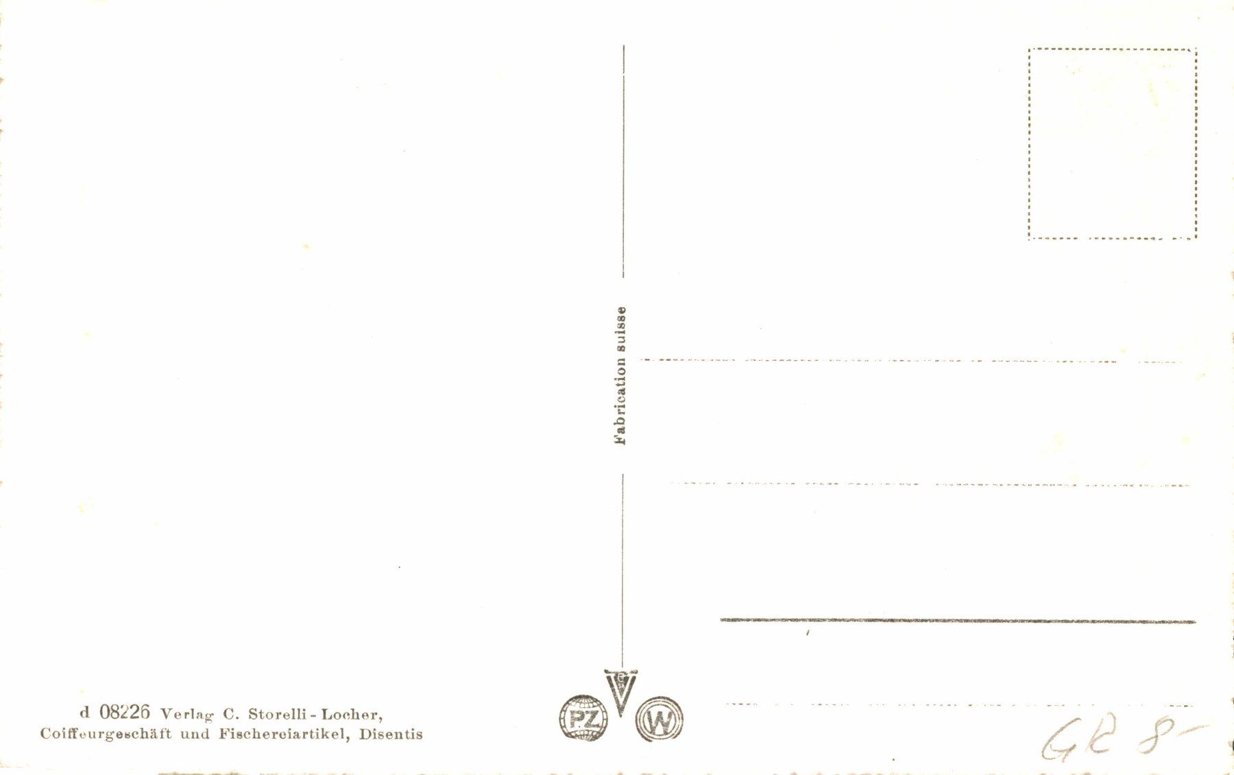 Ansichtskarten: Disentis – Gebraucht aus Bronschhofen von Astore 1
