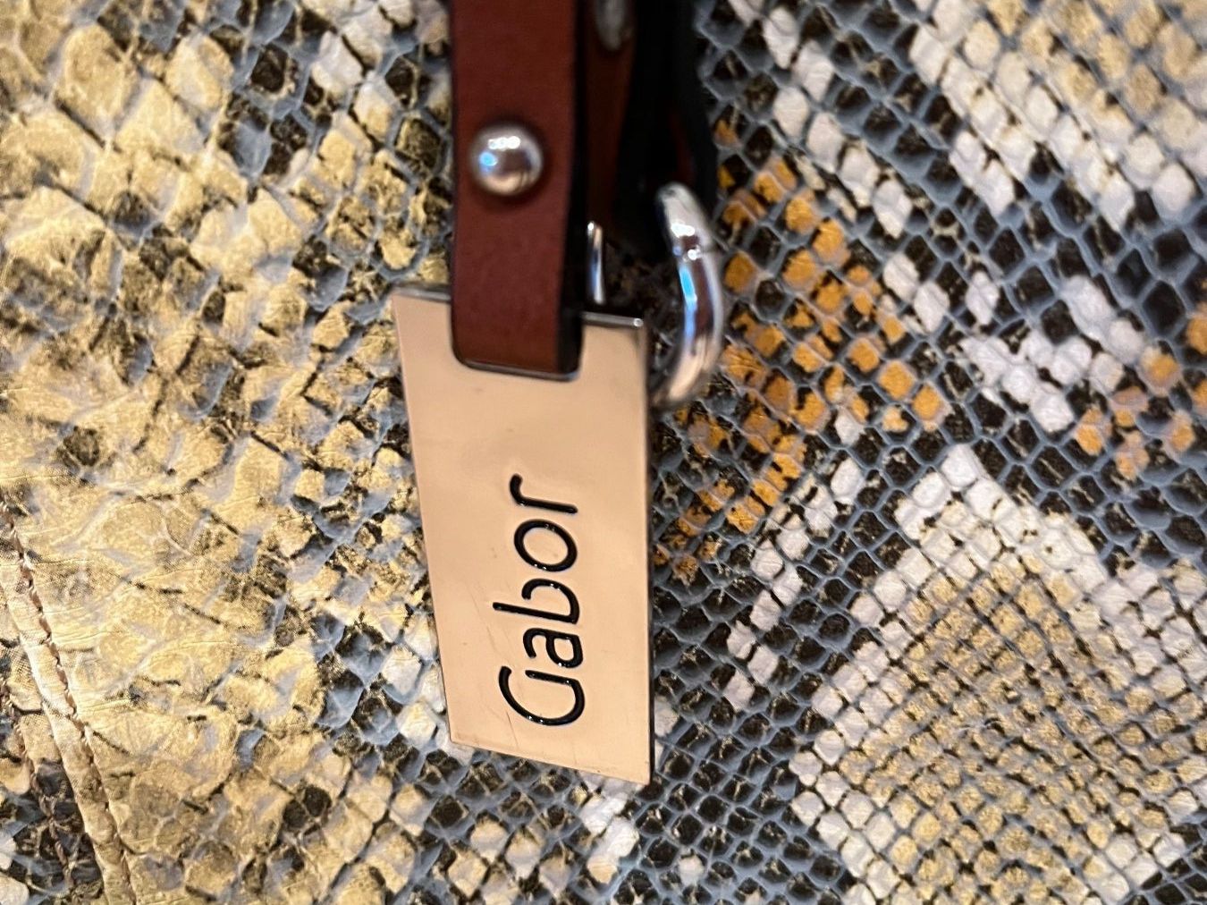 Gabor Borse da donna: Gabor, Tasche in Schlangenlederoptik – Usato da Kloten venduto da SANTALA23 2