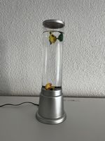 Aquarium Lampe mit Fischen, Nachttischlampe, gebraucht
