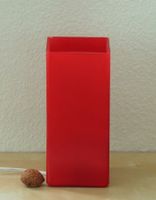 Lampe scandinave Grönö en verre rouge, Suède, Ikea, 2010s