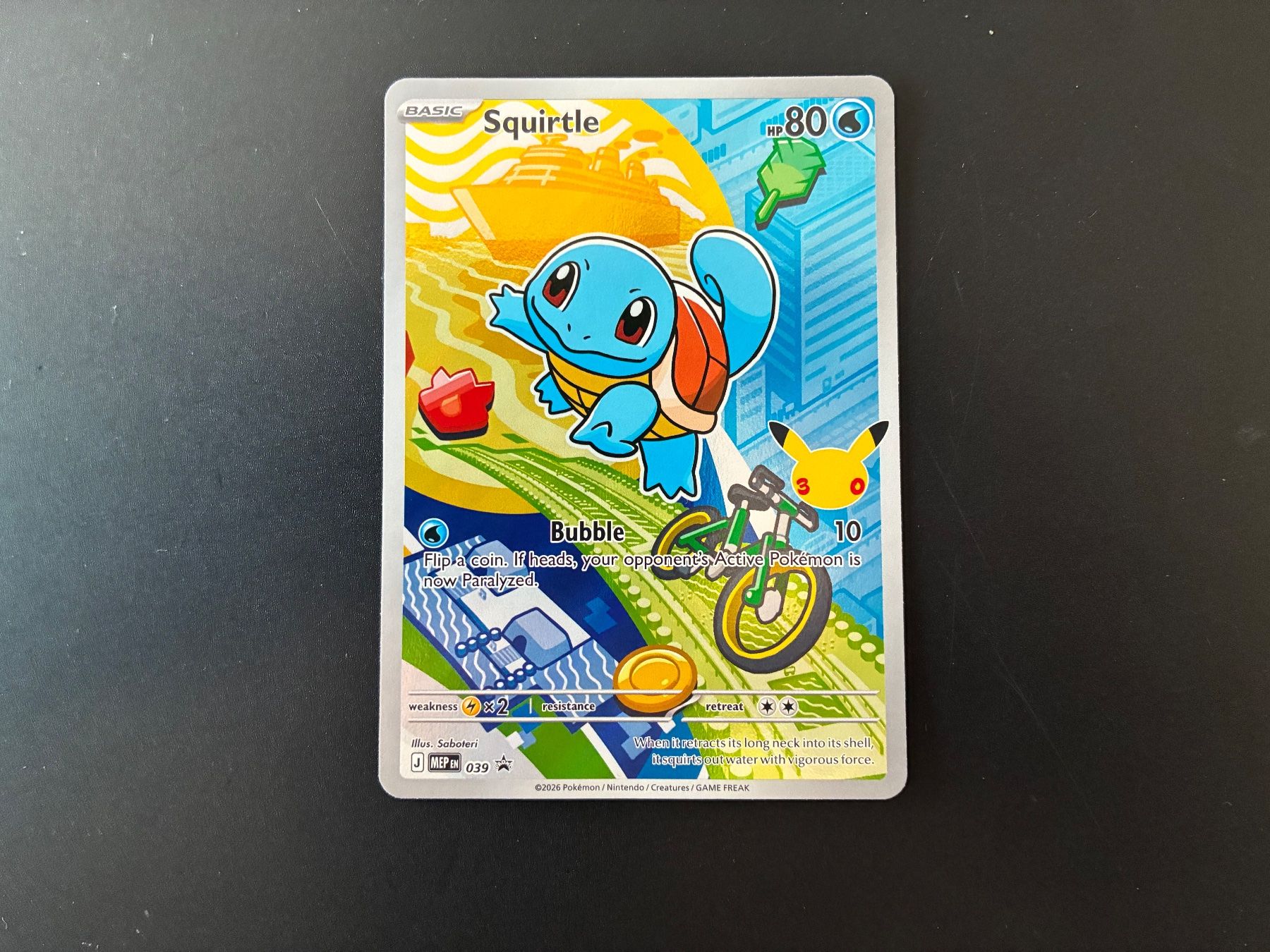 Pokémon Carte collezionabili: Squirtle - MEP 039 - Mega Evolution Promos - en – Nuovo (secondo la descrizione) da Hütten venduto da yve_tf69