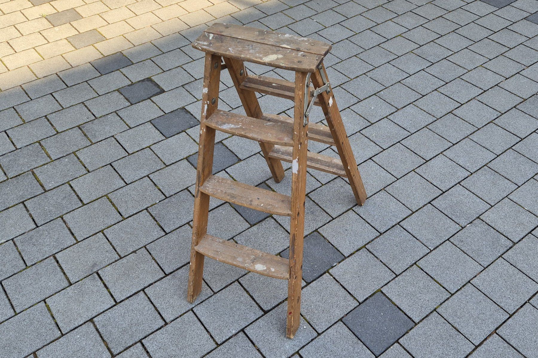 Scale: Bock-Leiter 4-Tritt (Holz) – Usato da Zürich venduto da brinkosos 1